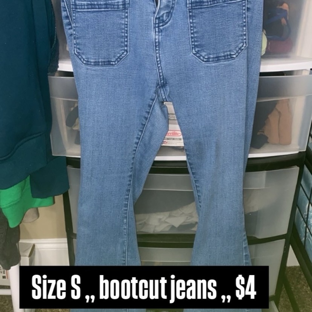 Women's Blue Bootcut Jeans